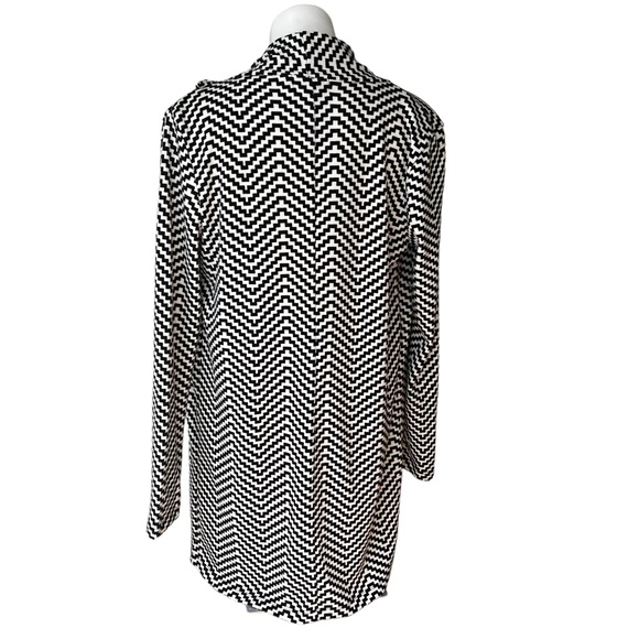 The Limited Chevron Convertible Cardigan Wrap Sweater, Sz XL - Picture 6 of 14